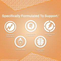 Nutrition facts panel close-up