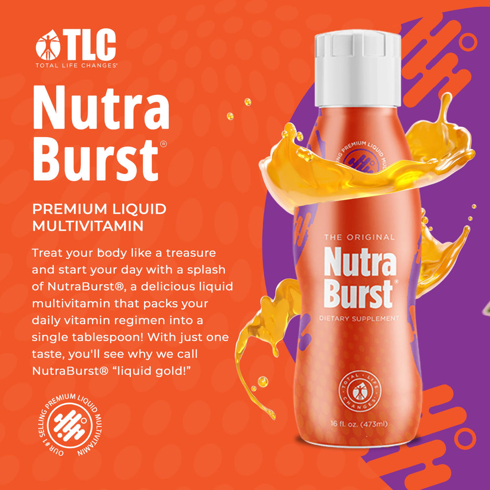 Pouring NutraBurst into a spoon