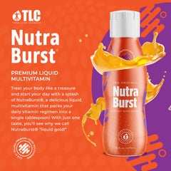 Pouring NutraBurst into a spoon