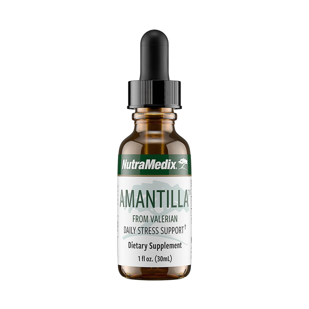 NutraMedix Amantilla Tincture bottle on white background