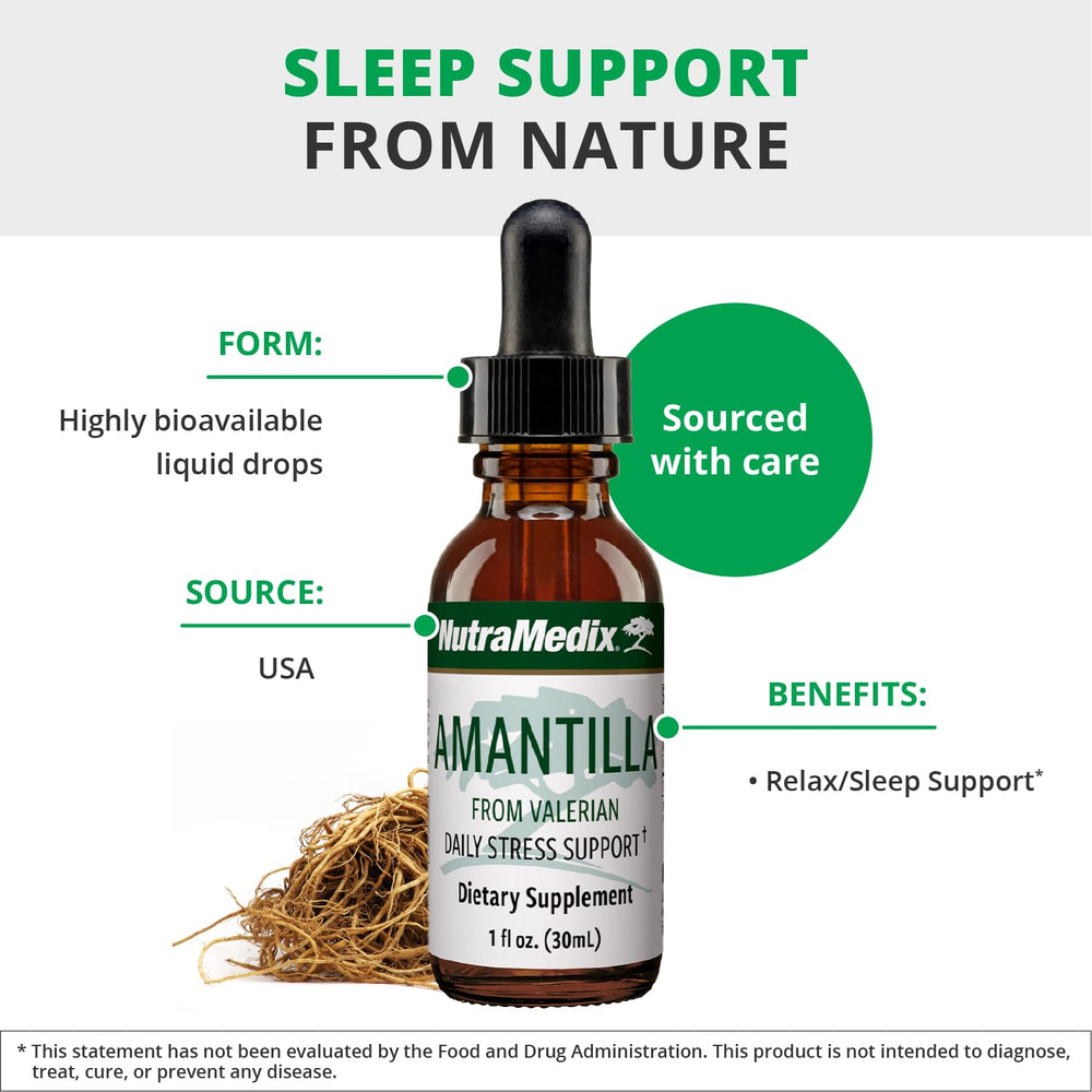 Vegan supplement seal on Amantilla Tincture bottle