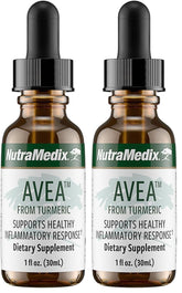 Hero image: NutraMedix Avea Turmeric Extract Liquid Drops 1oz (30ml) pack of 2.