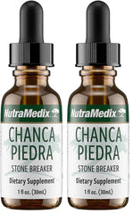 NutraMedix Chanca Piedra Drops bottle and packaging (1oz/30ml) Pack of 2