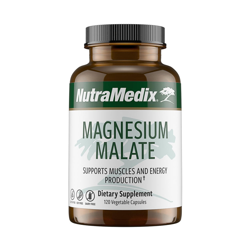 NutraMedix Magnesium Malate bottle on a white background