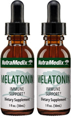 NutraMedix Melatonin Night Time Drops bottle front