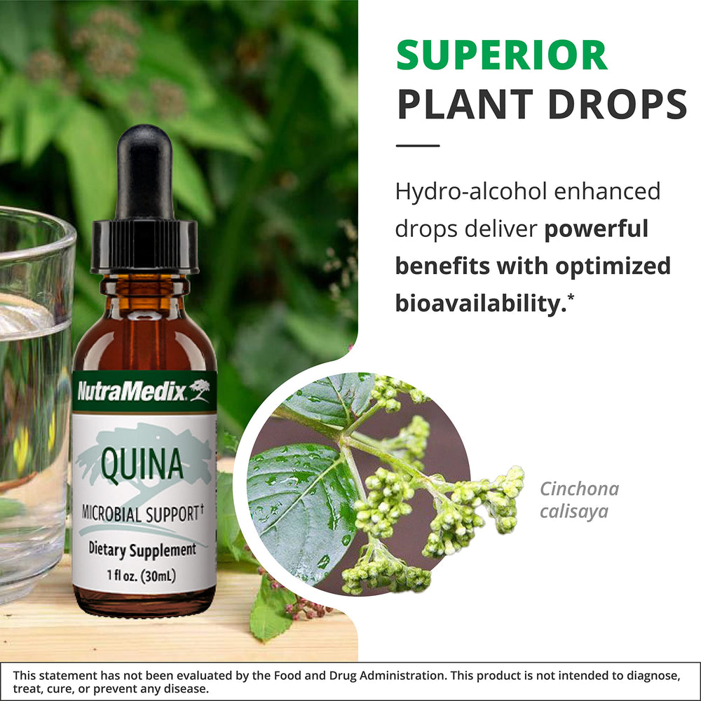 NutraMedix Quina immune support bottle with label