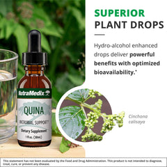 NutraMedix Quina immune support bottle with label