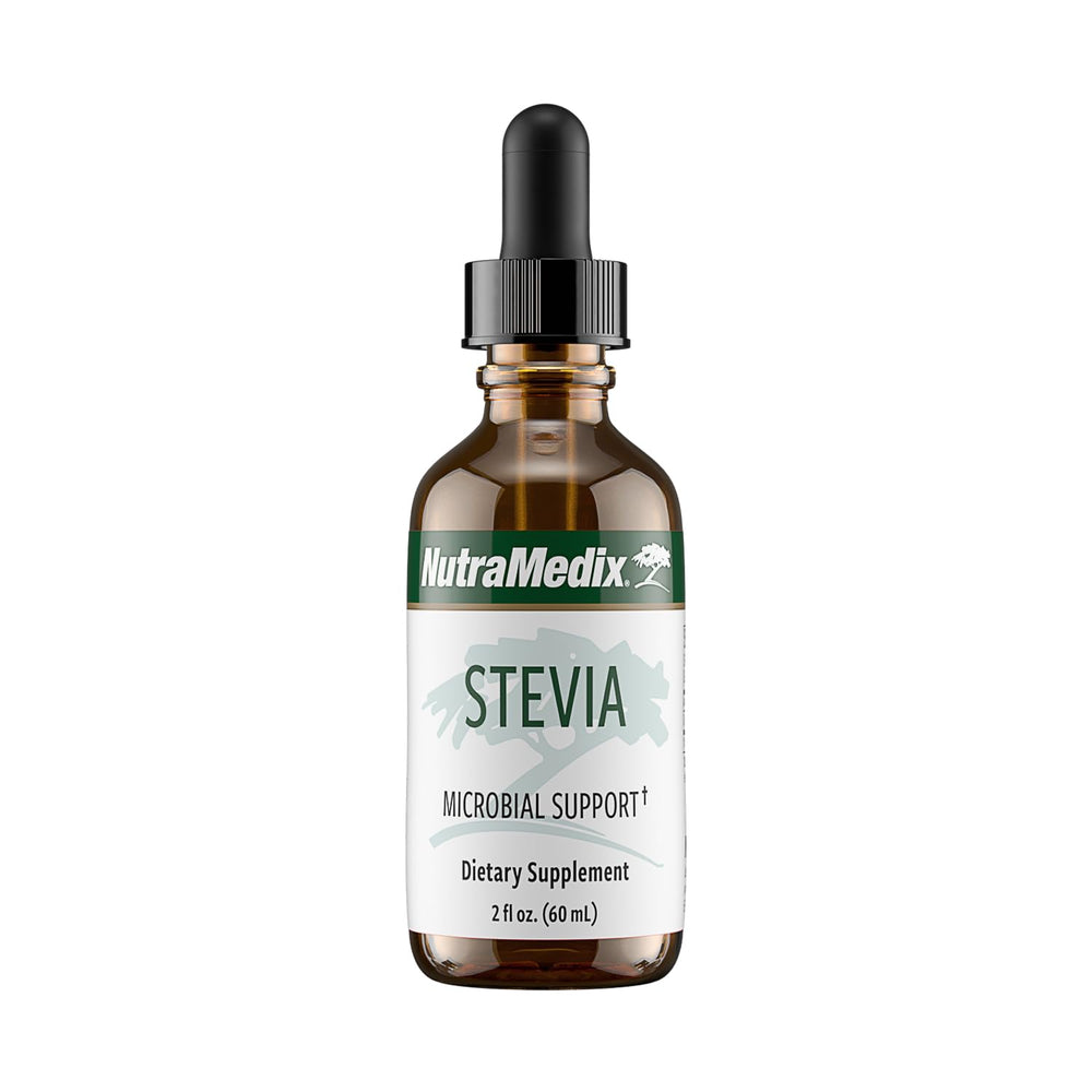 NutraMedix Sweet Leaf Stevia Liquid Drops 2 oz bottle front view