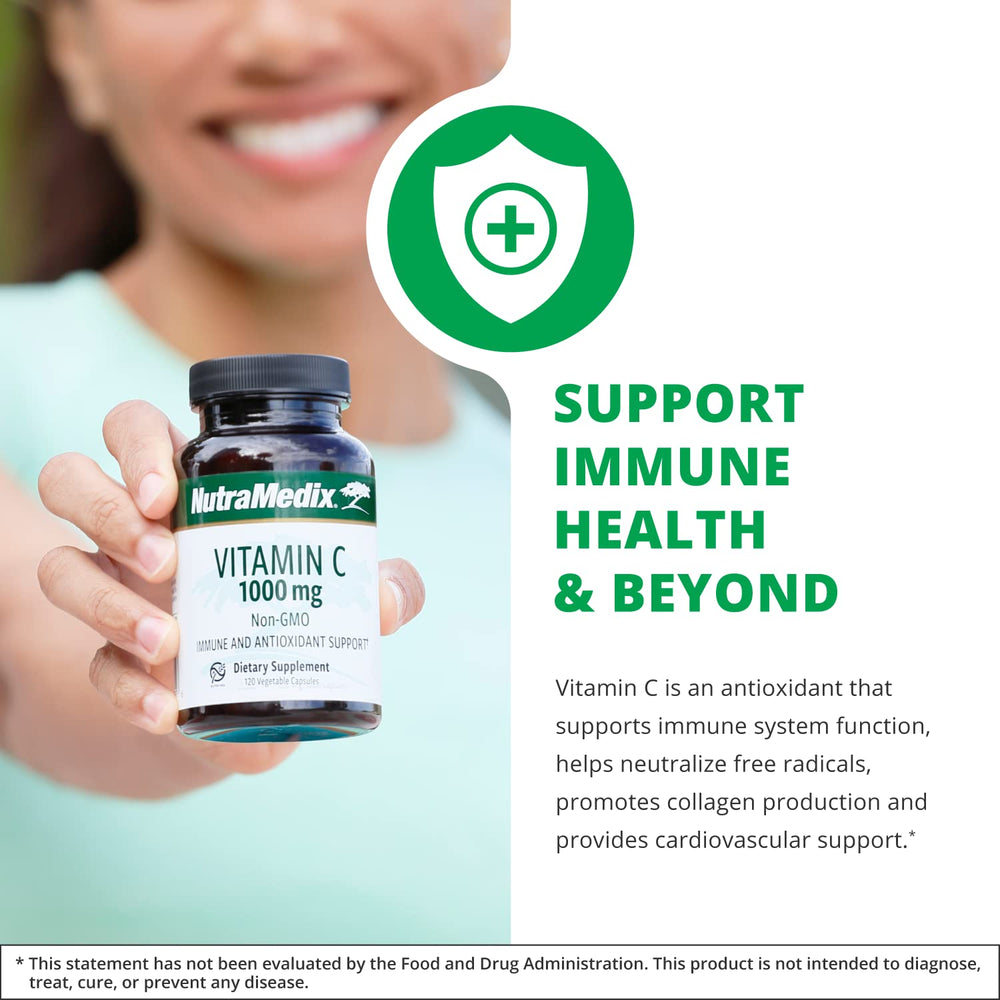Image of NutraMedix Vitamin C 1000mg vegetarian capsules