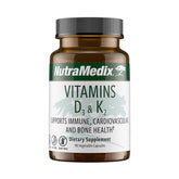 NutraMedix Vitamin D3 & K2 immune support bottle with capsules