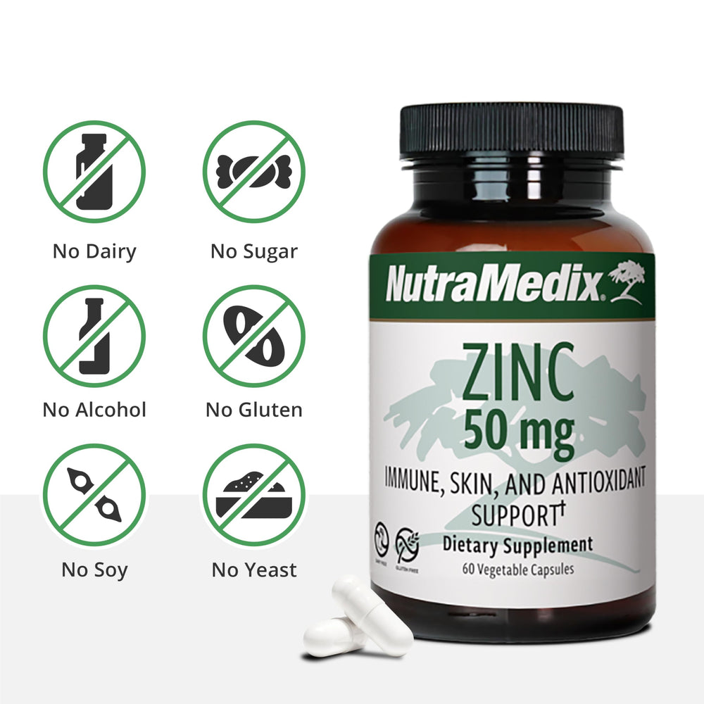 Packaging sustainability details for NutraMedix Zinc