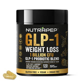 NutraPep GLP-1 Probiotic Weight Loss Supplement bottle with capsules