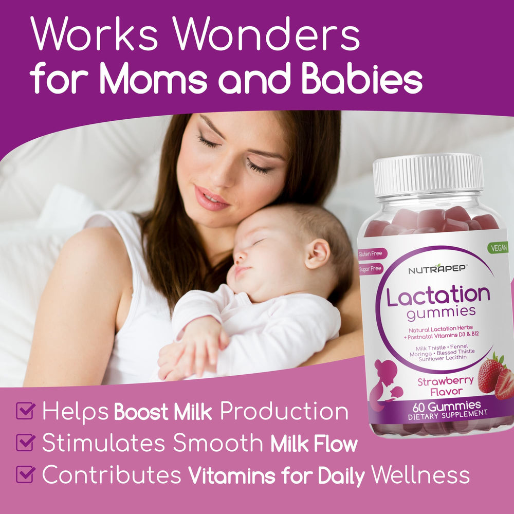NutraPep Lactation Gummies packaging