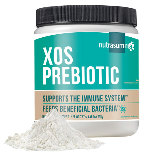 Nutrasumma XOS Prebiotic Power bottle – front view