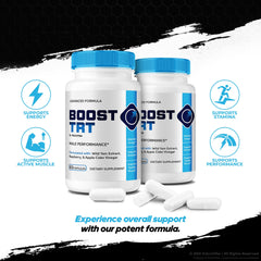180 capsules indicator on NutraVibe Boost TRT packaging