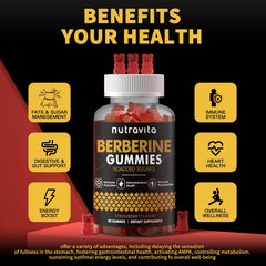 Label showing Berberine HCL and Ceylon Cinnamon ingredients