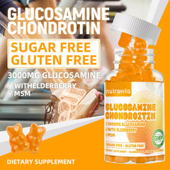 Glucosamine Chondroitin MSM and Elderberry supplement ingredients