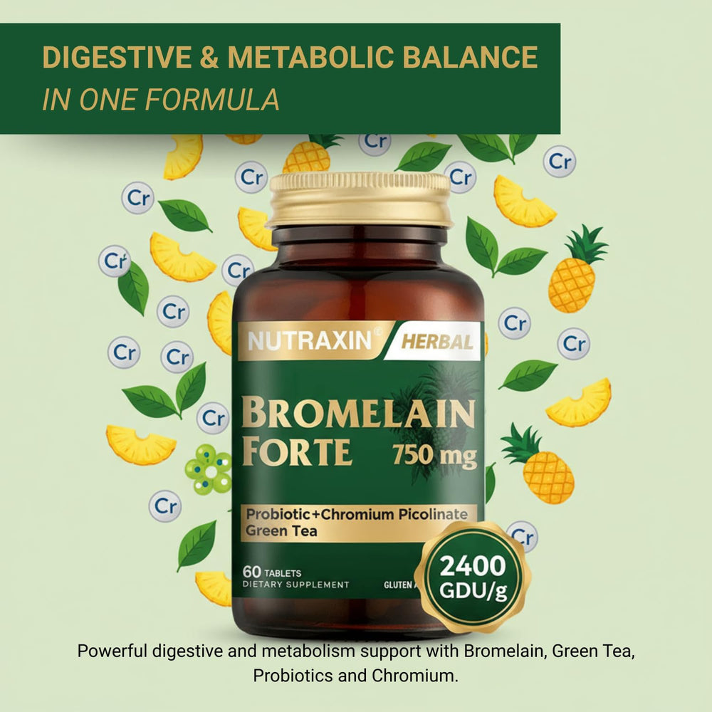 High-potency bromelain detail illustration