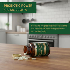 Nutrition and ingredients panel for Nutraxin Bromelain Forte