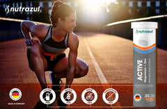 Gluten-free, sugar-free, lactose-free Nutrazul effervescent tablets