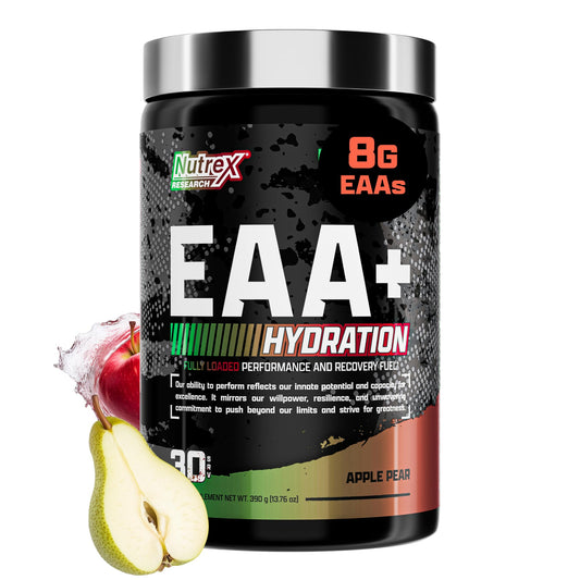 Nutrex EAA Hydration Apple Pear 30 serving tub