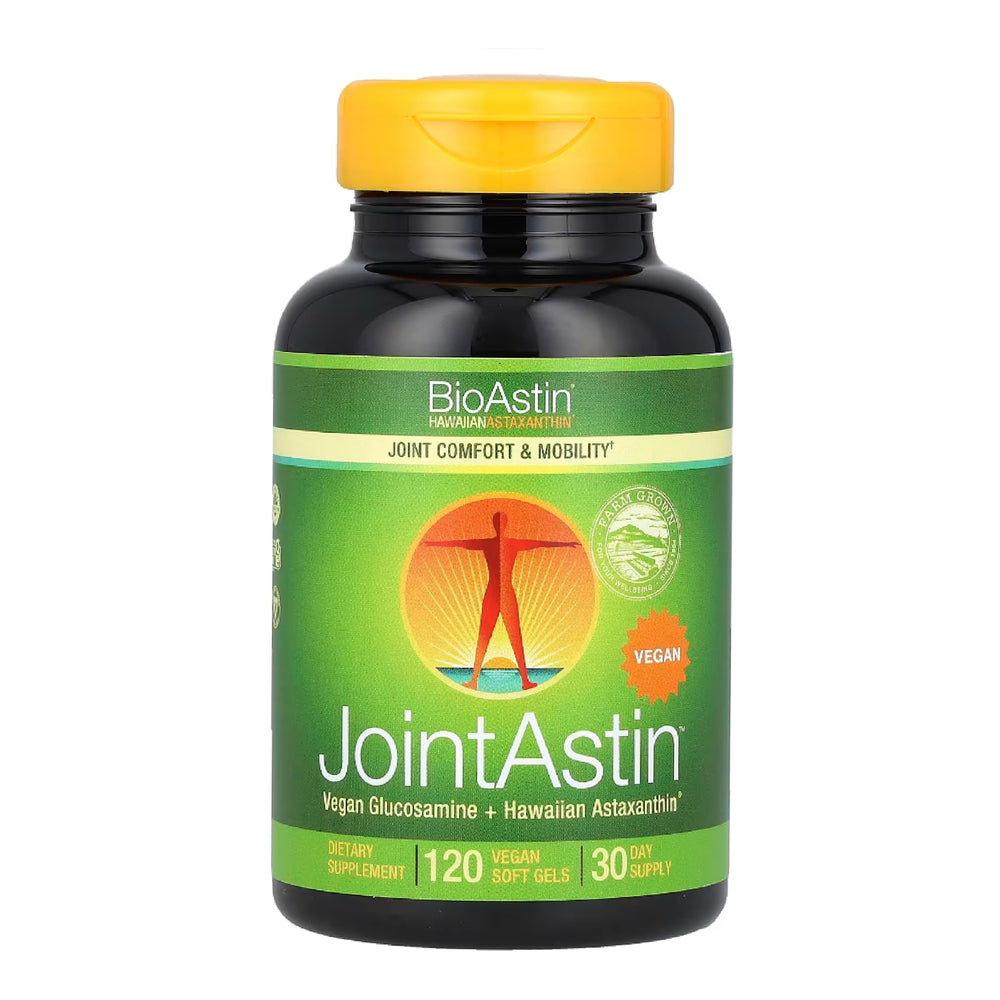 Front view of Nutrex Hawaii JointAstin 120 softgels bottle