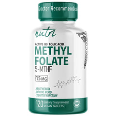 Product hero image: Nutri 5-MTHF 15mg 120 vegan tablets