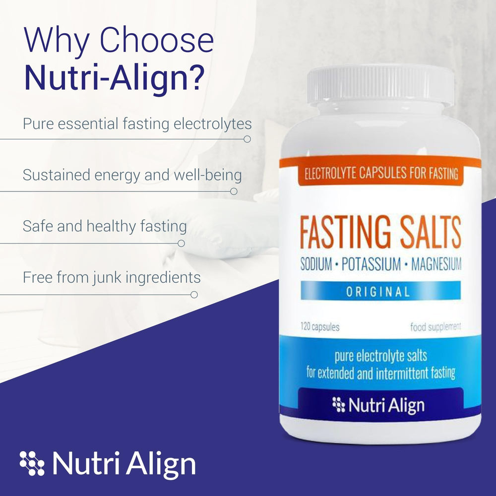 Nutrition facts and ingredients on Nutri-Align packaging