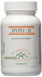 Nutri-West Hypo-D 90 bottle label