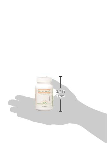 Nutri-West Total Brain 90 bottle - label close-up