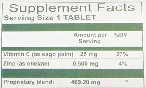 Close-up of Nutri-West Total Leaky Gut 60 Tablets label