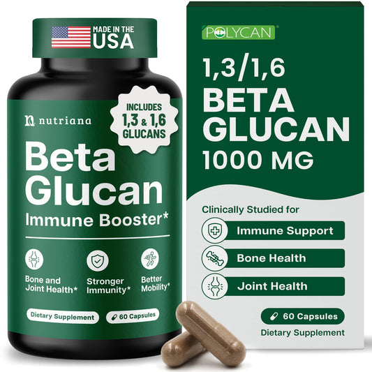 Hero image for Nutriana Beta Glucan 1000mg capsules