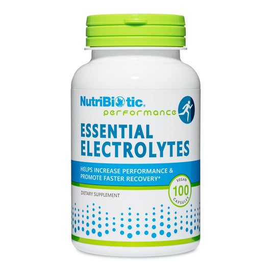 NutriBiotic Essential Electrolytes bottle – front view