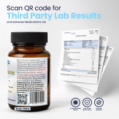 NSF-certified GMP facility text from packaging