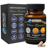 Bottle label of Nutricel Methylene Blue Capsules
