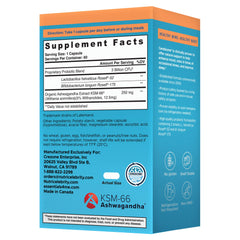 Lifestyle shot showing calm setting with the supplement