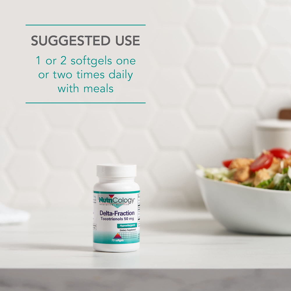 Label highlighting vegetarian, non-irradiated and free of vitamin K2