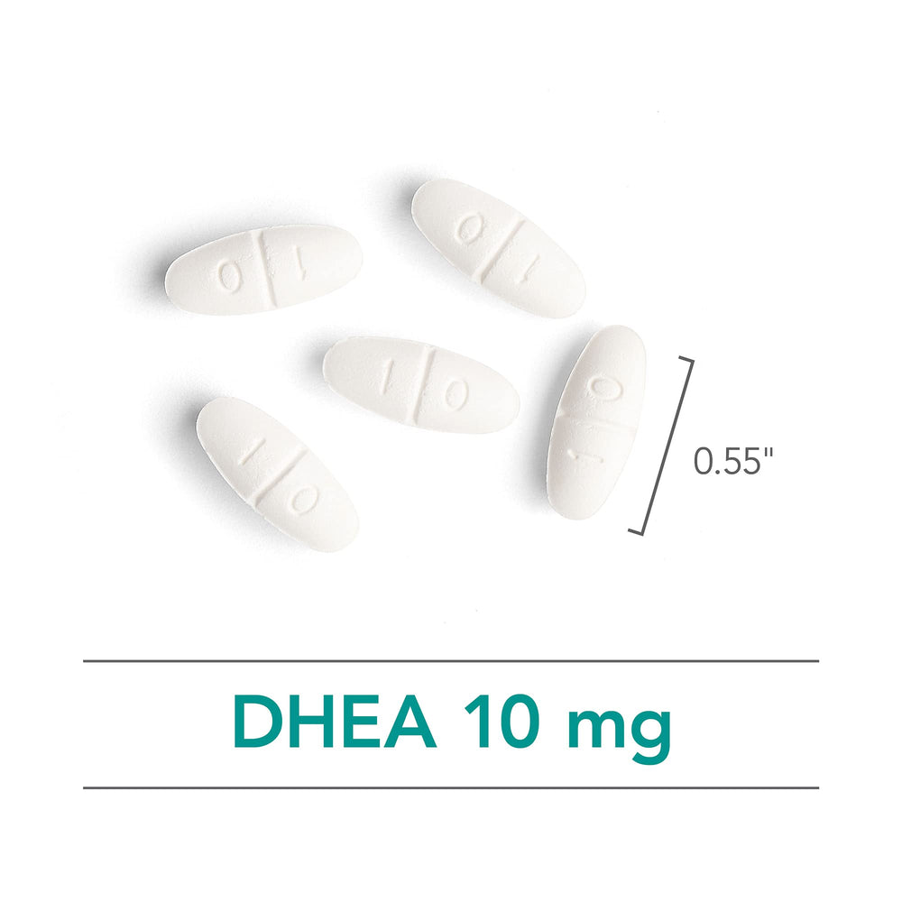 Nutricology DHEA bottle and packaging