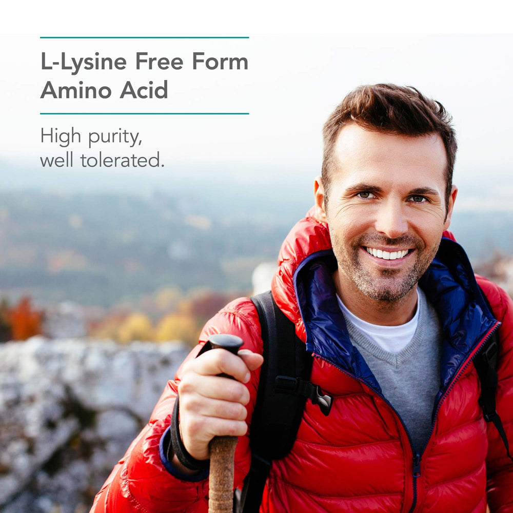 Calcium absorption support with L-Lysine 500mg