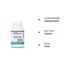 Nutricology mastic gum brand heritage celebrating hypoallergenic nutrition since 1979