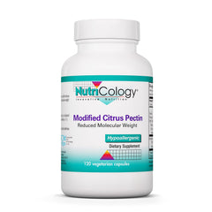 Bottle label: Nutricology Modified Citrus Pectin Supplement