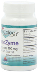 Packaging of NattoZyme NSK-SD 2000 FU softgels