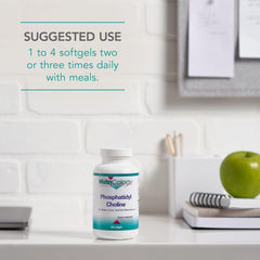 Liver function support branding on Nutricology phosphatidylcholine product