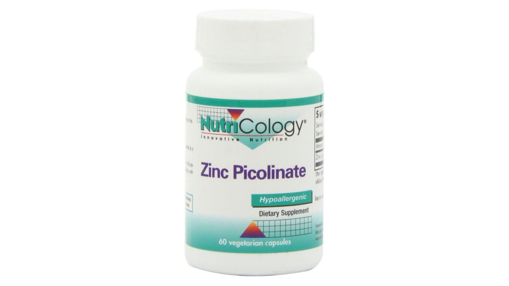 Nutricology Zinc Picolinate bottle front