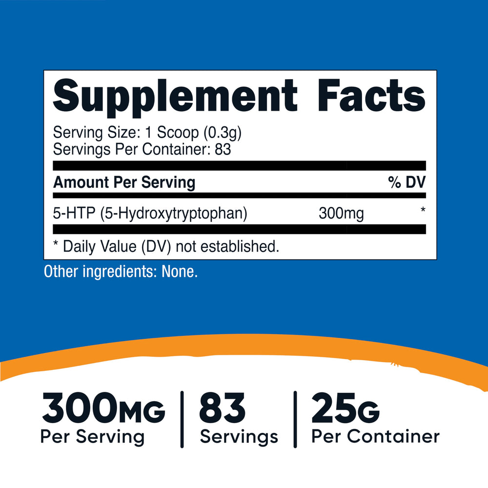 Serving scoop for Nutricost 5-HTP Powder