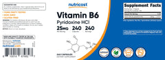 Lifestyle image showing a healthy person using Nutricost Vitamin B6
