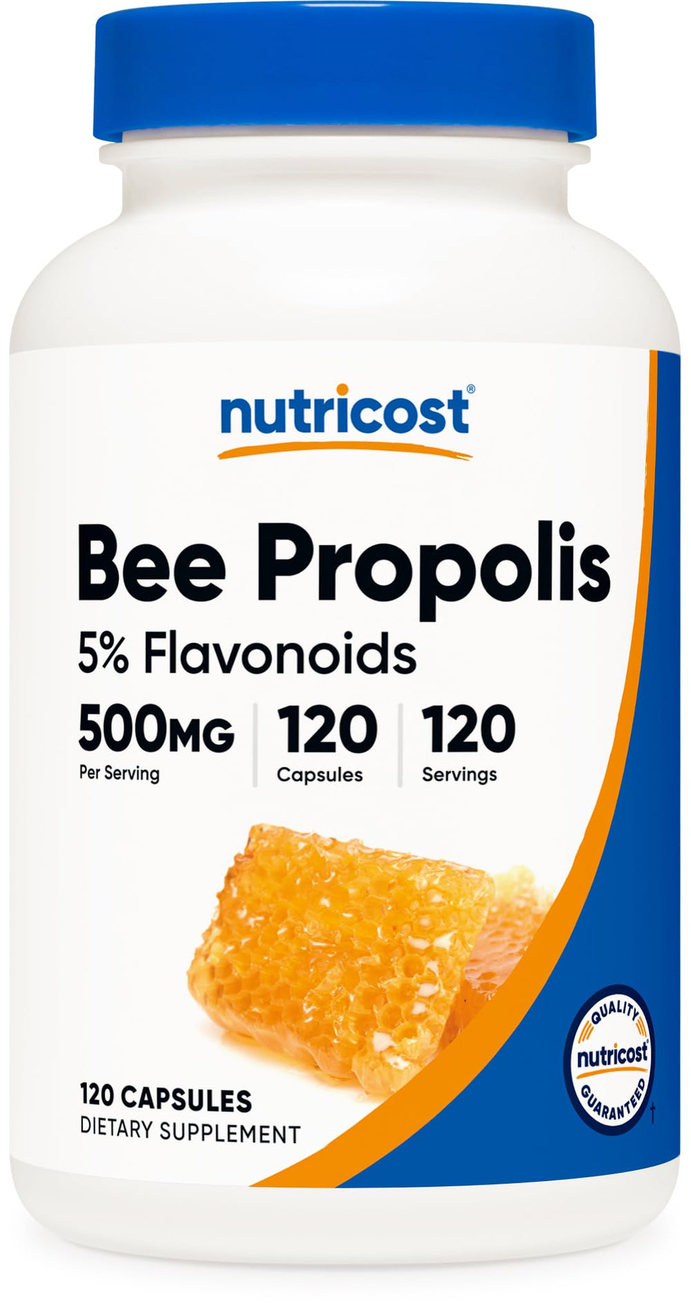 Nutricost Bee Propolis 500 mg capsule bottle