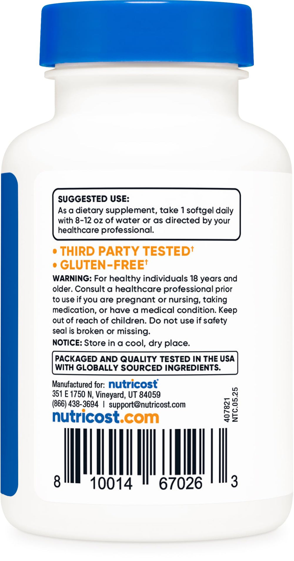 GMP compliant and FDA registered manufacturing facility