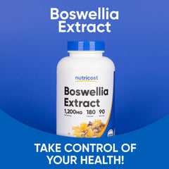 Daily dosing illustration for Nutricost Boswellia Capsules