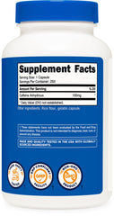 Third-party tested Nutricost caffeine capsules